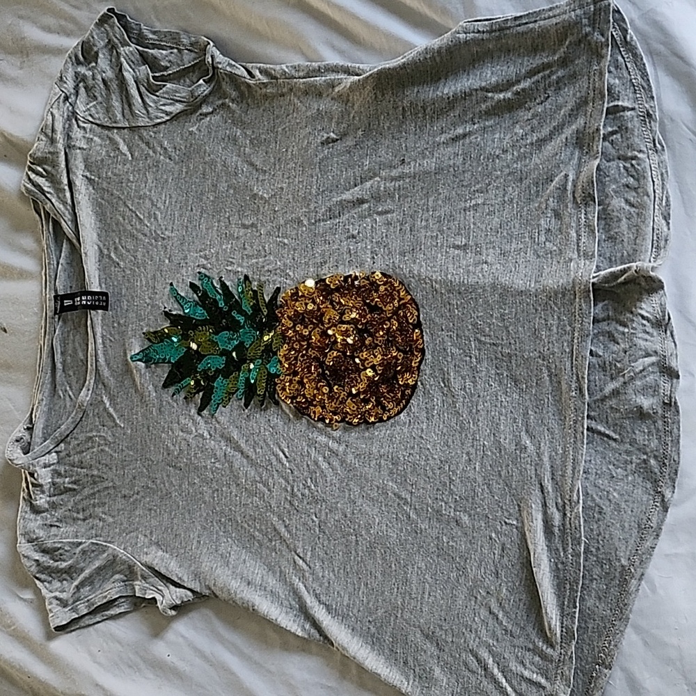 Sequined T Shirt NWOT